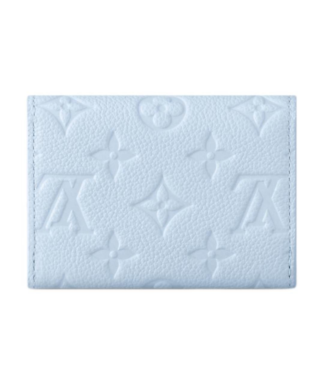 LOUIS VUITTON Голубой кошелек, фото 3