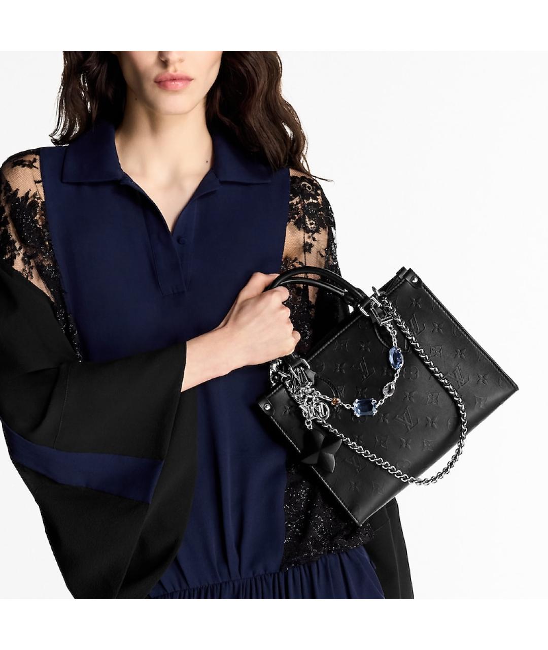 LOUIS VUITTON Черная сумка через плечо, фото 6
