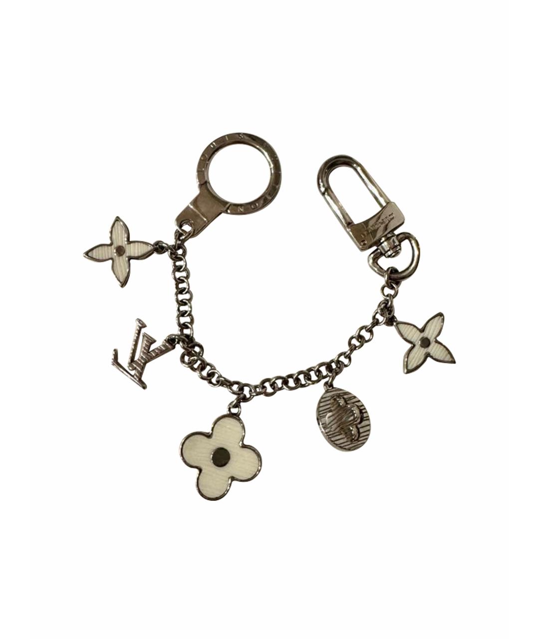 LOUIS VUITTON Серебрянный брелок, фото 1