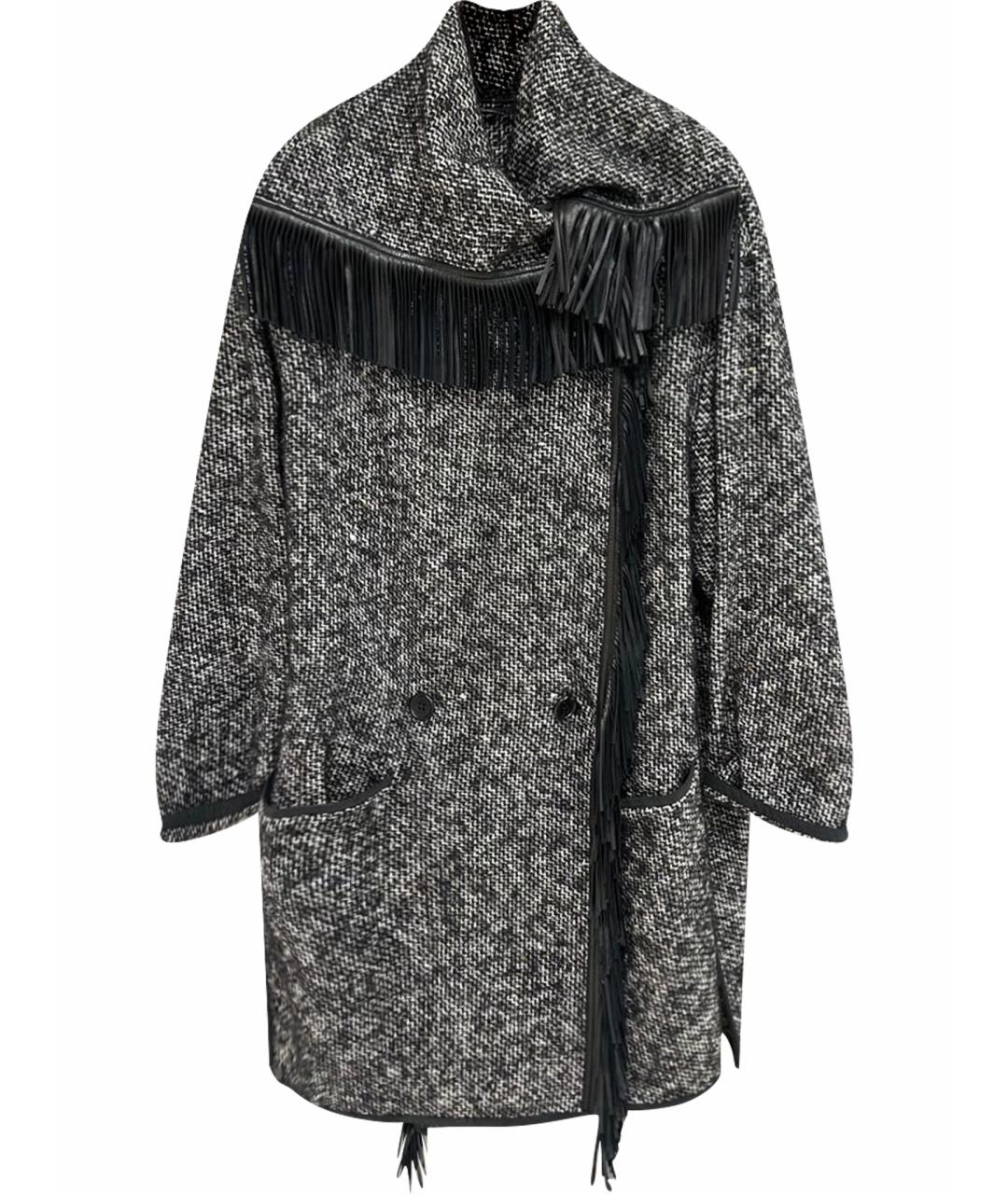 ETRO Серое пальто, фото 1