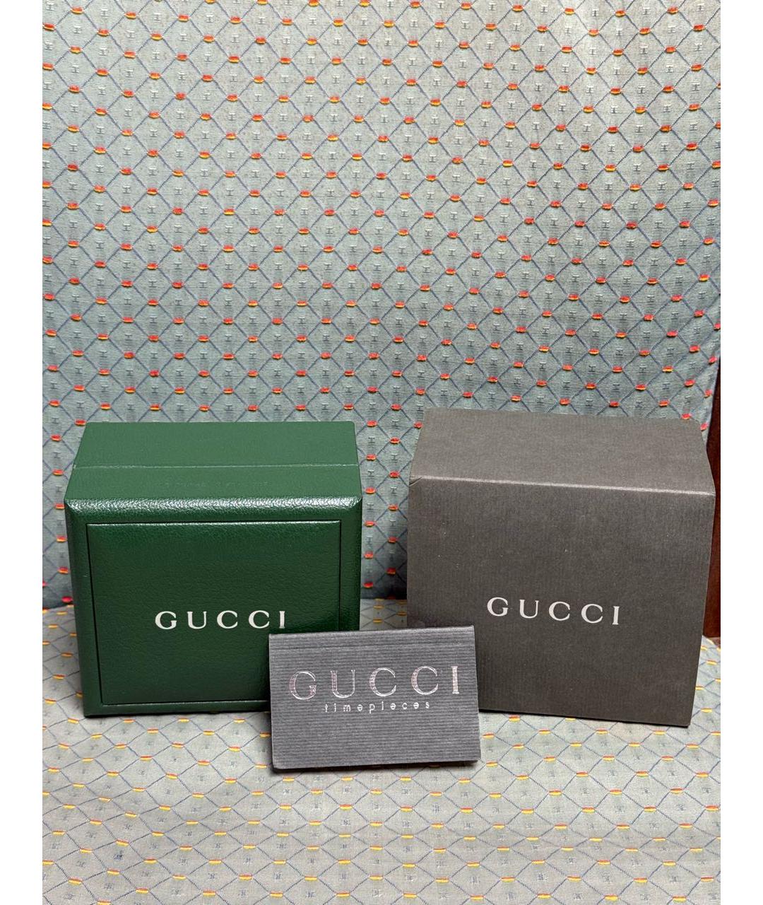 GUCCI Золотые часы, фото 4