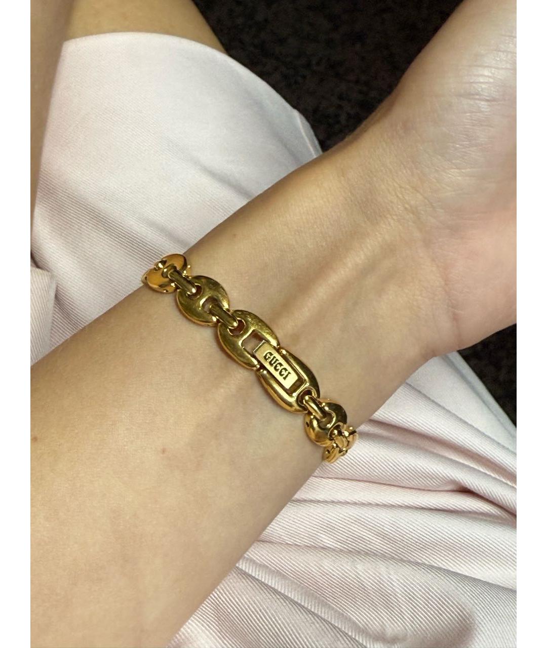 GUCCI Золотые часы, фото 8