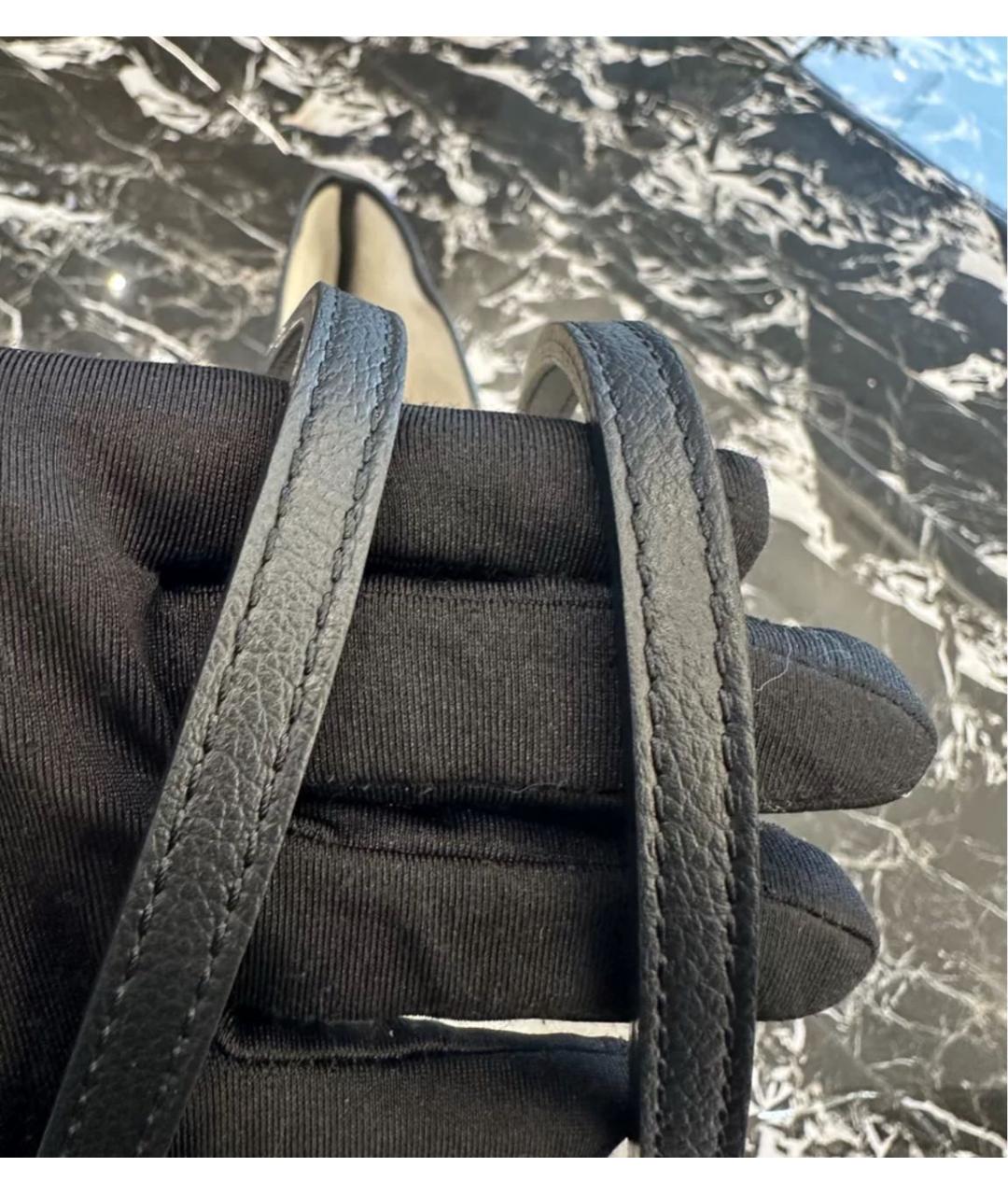 GOYARD Черная кожаная сумка тоут, фото 3