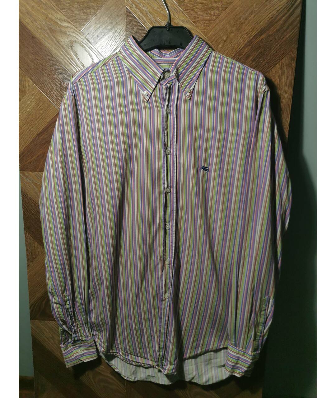 ETRO Мульти хлопковая классическая рубашка, фото 5