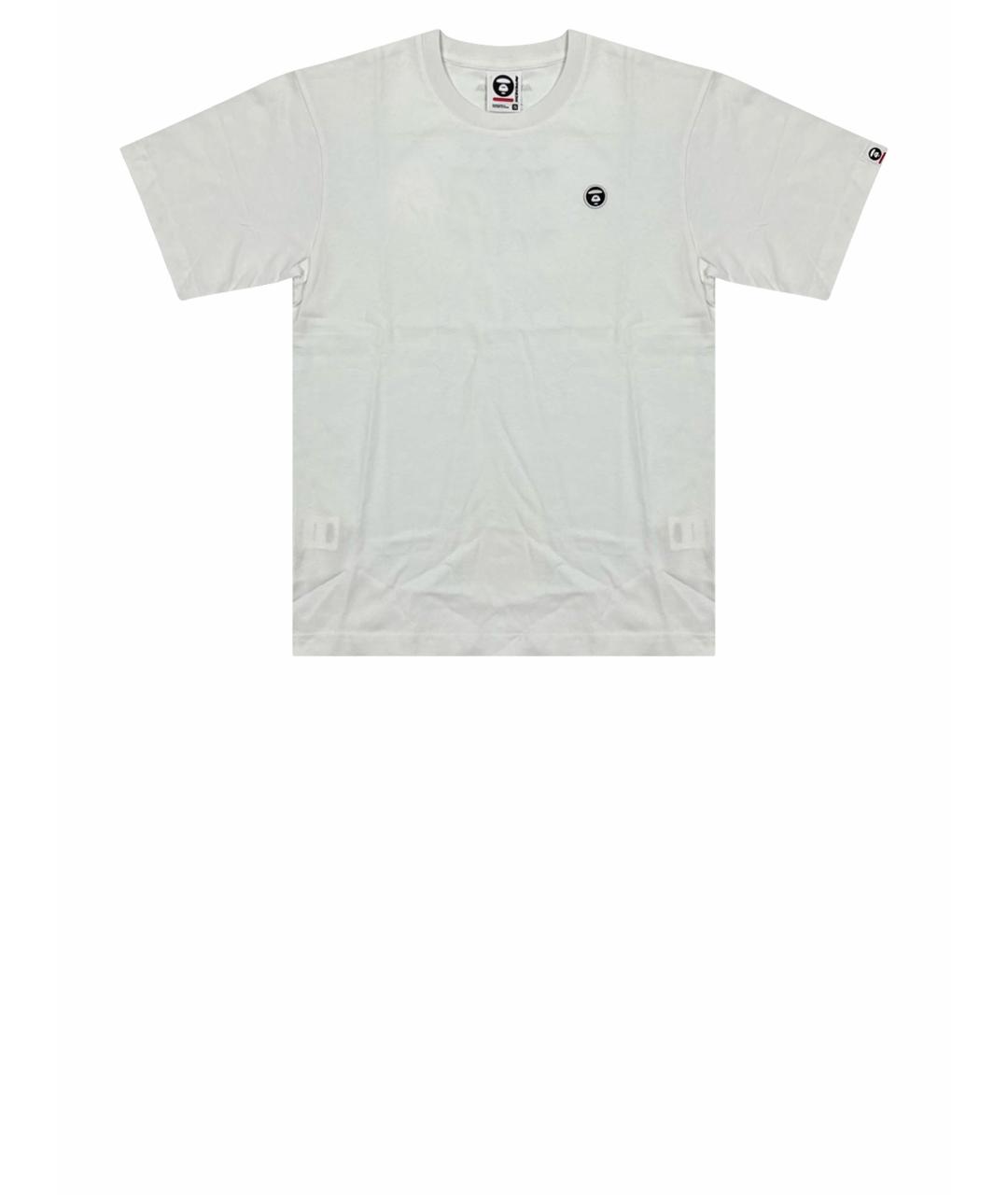 BAPE Белая хлопковая футболка, фото 1