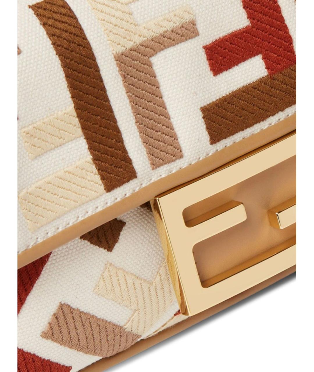 FENDI Мульти жаккардовая сумка через плечо, фото 3