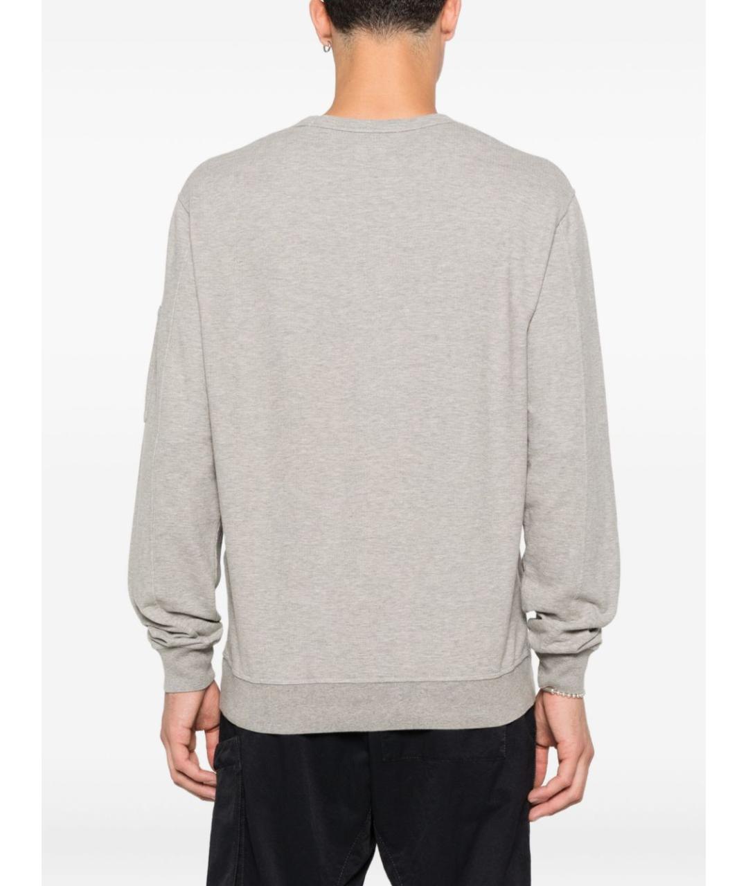 CP COMPANY Серый хлопковый джемпер / свитер, фото 3