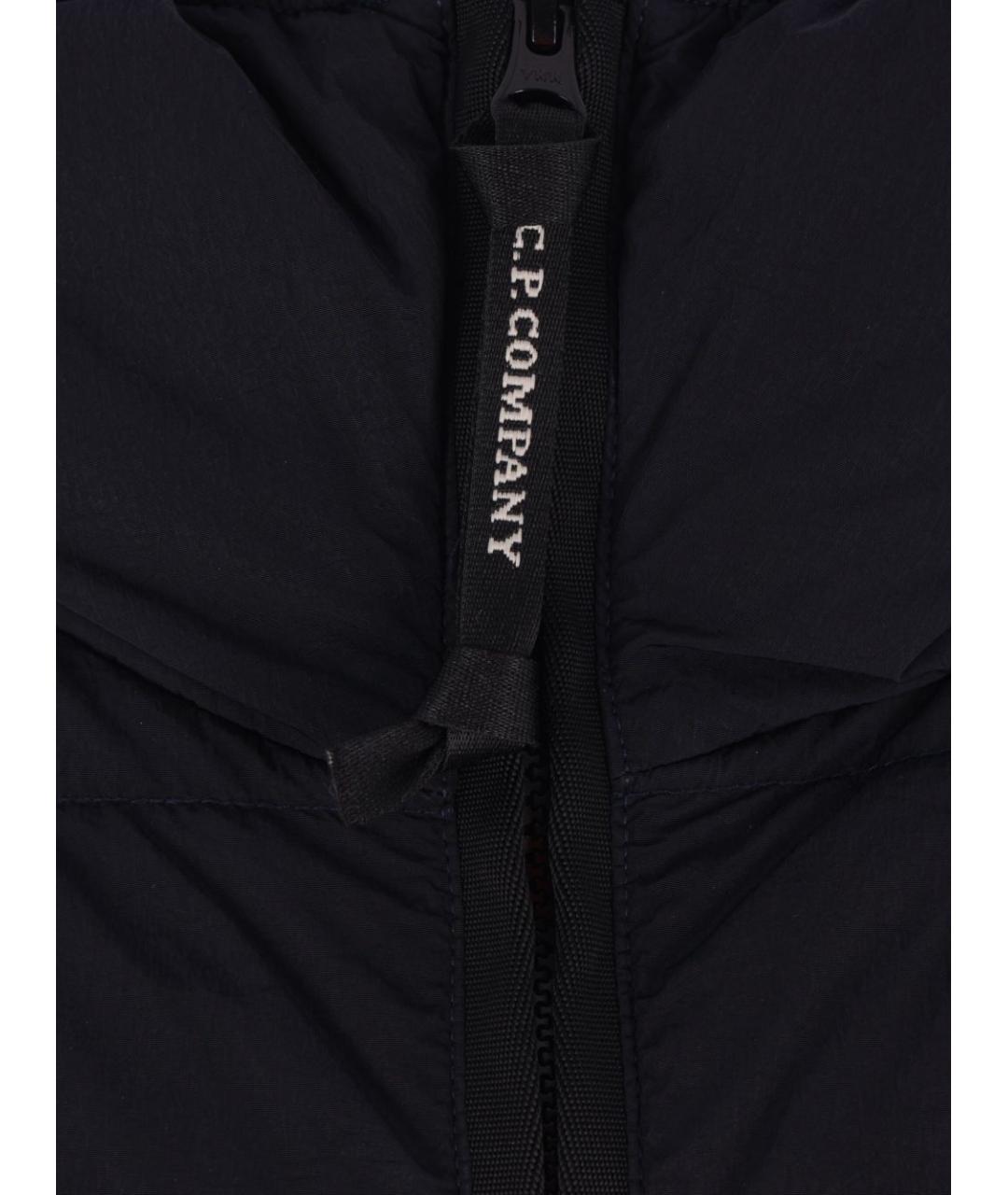 CP COMPANY Синяя полиэстеровая куртка, фото 3