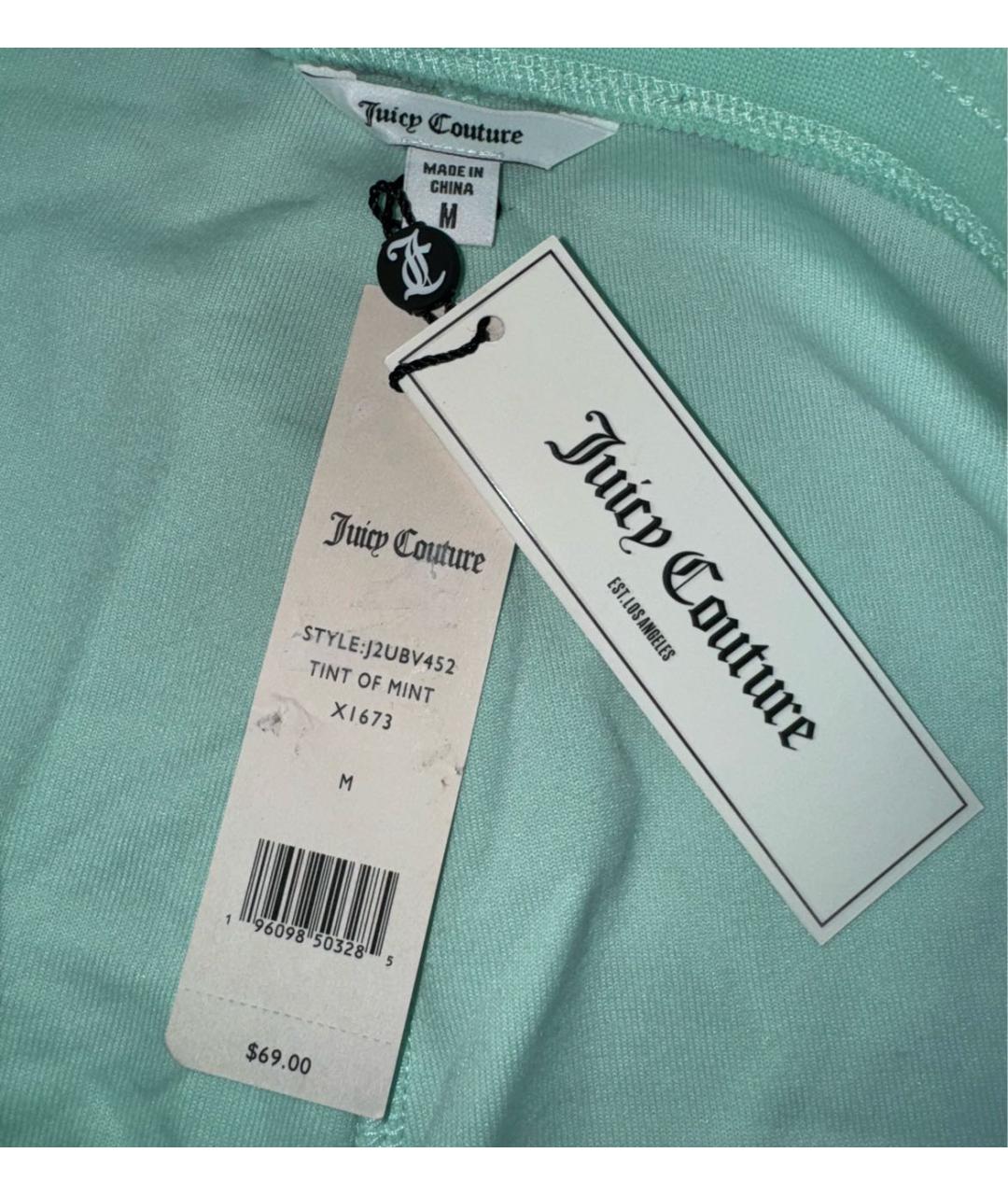 JUICY COUTURE Мульти полиэстеровые шорты, фото 4