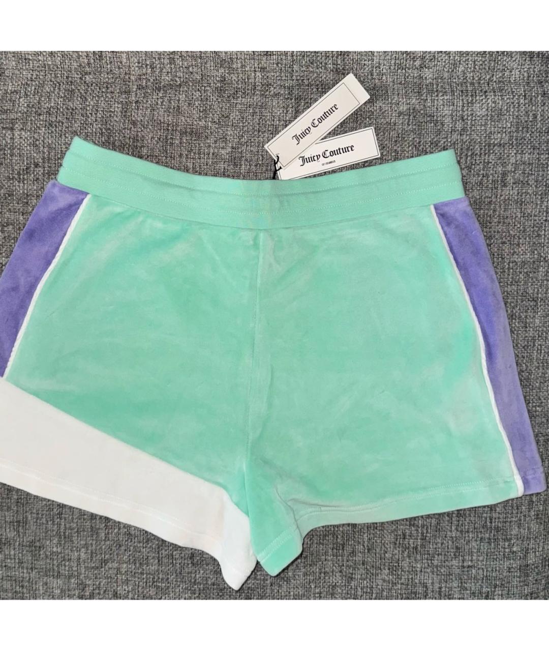 JUICY COUTURE Мульти полиэстеровые шорты, фото 3