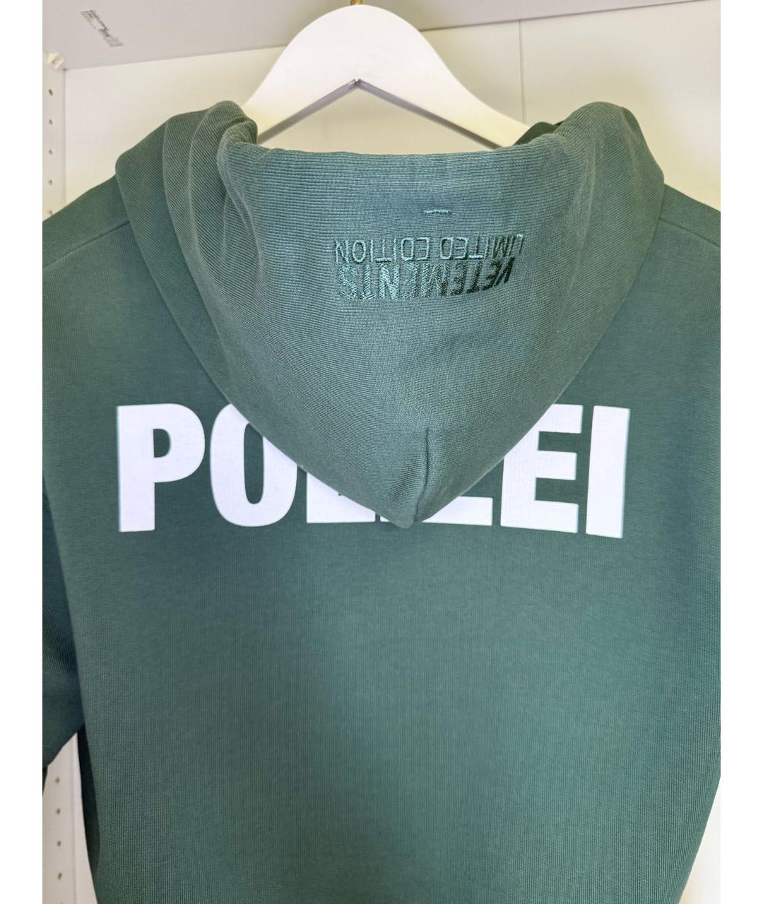 VETEMENTS Зеленый хлопковый спортивные костюмы, фото 5