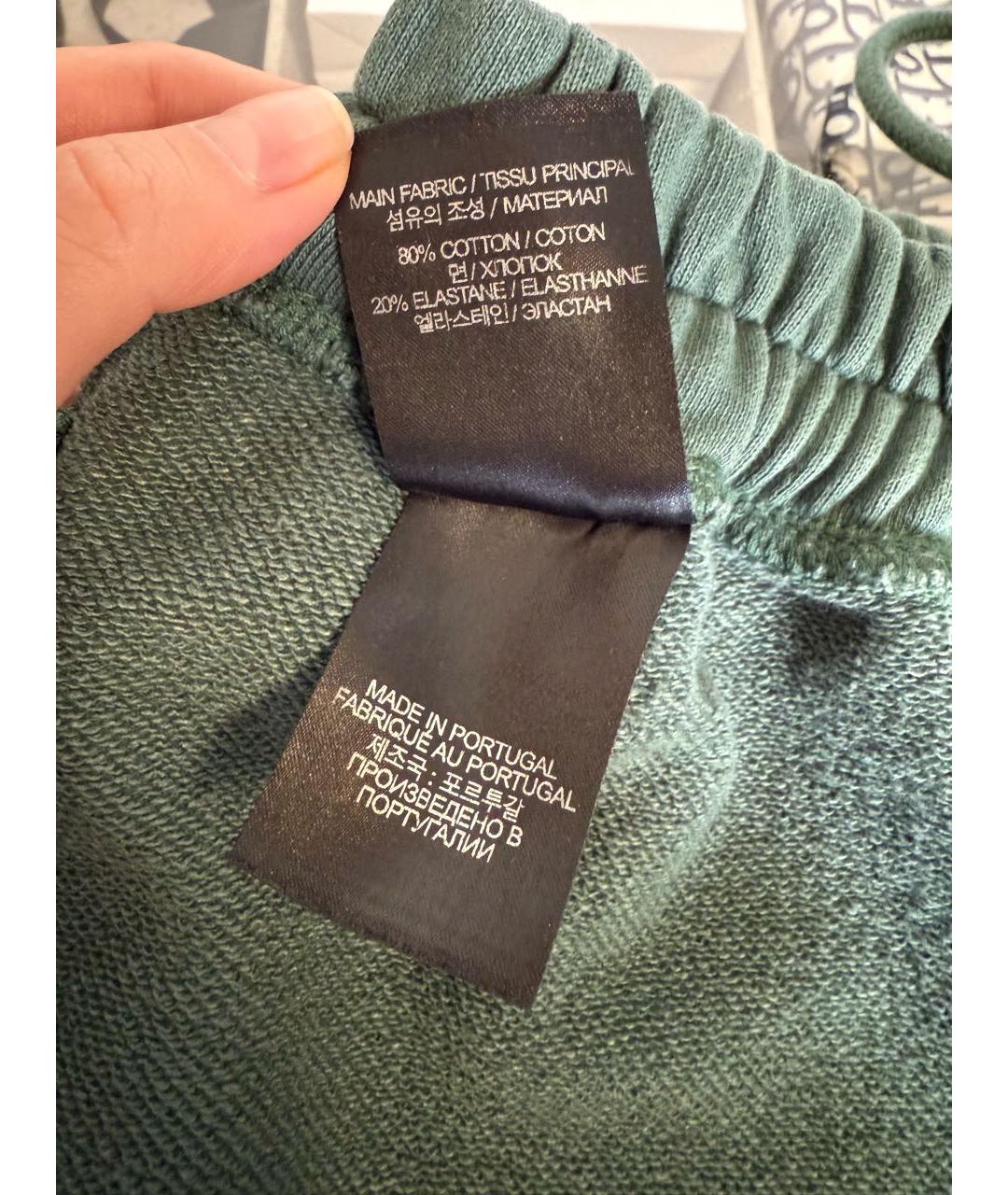 VETEMENTS Зеленый хлопковый спортивные костюмы, фото 7