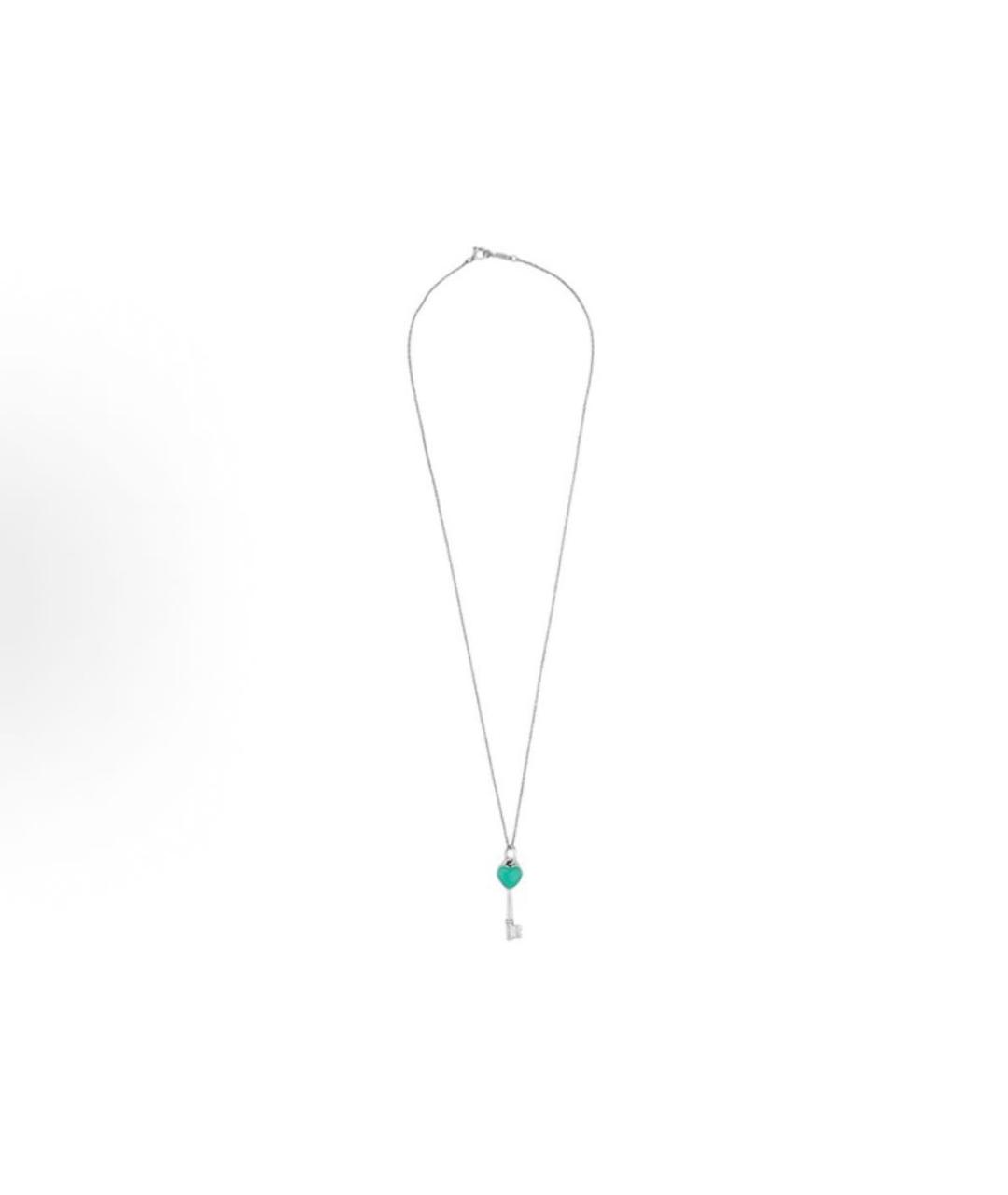 TIFFANY&CO Серебряное серебряное колье, фото 3