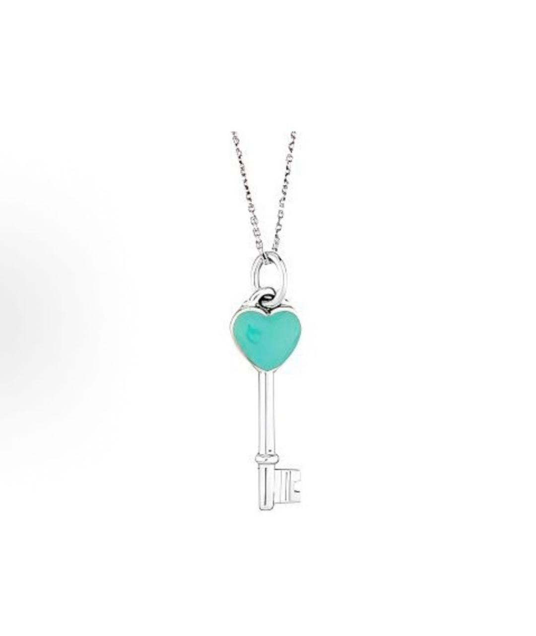 TIFFANY&CO Серебряное серебряное колье, фото 4