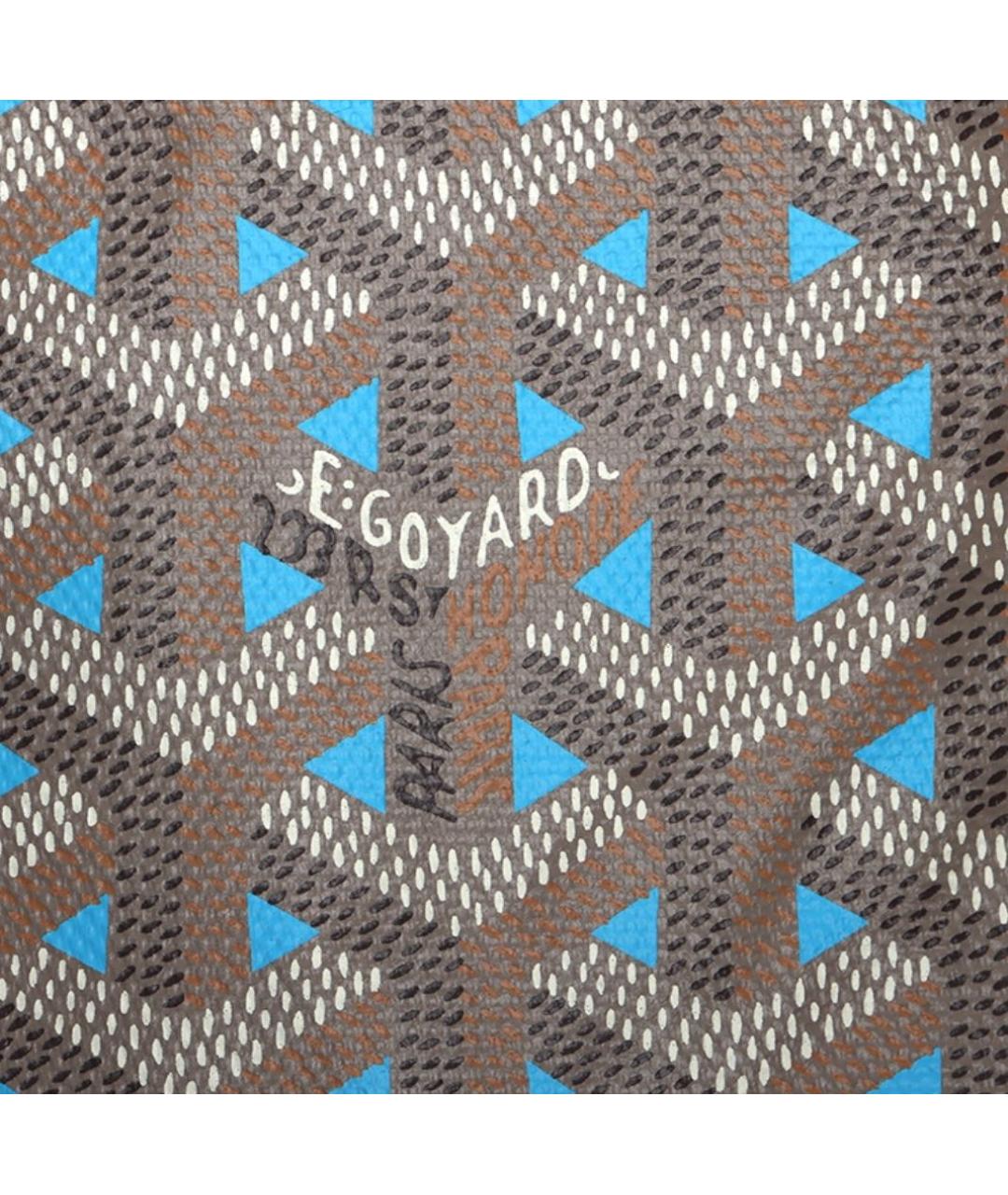 GOYARD Бежевая кожаная сумка через плечо, фото 4