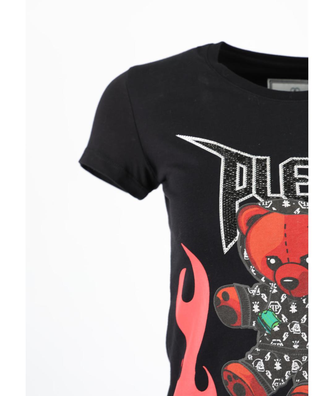 PHILIPP PLEIN JUNIOR Черный детская футболка / топ, фото 5