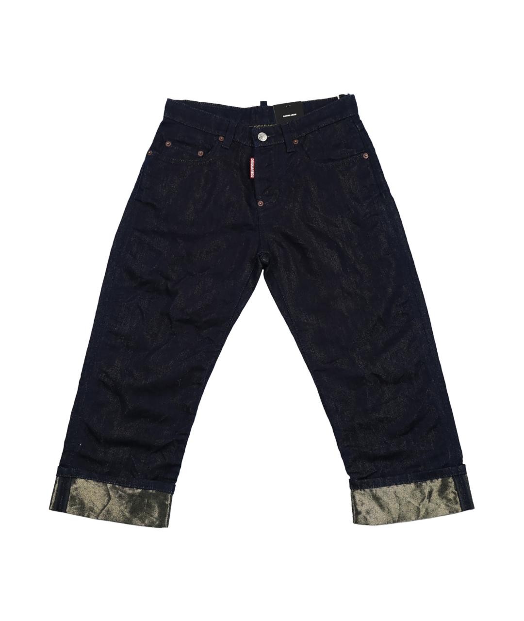 DSQUARED2 KIDS Синие хлопковые брюки и шорты, фото 1