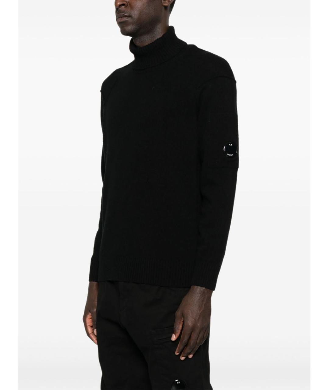 CP COMPANY Черный шерстяной джемпер / свитер, фото 5