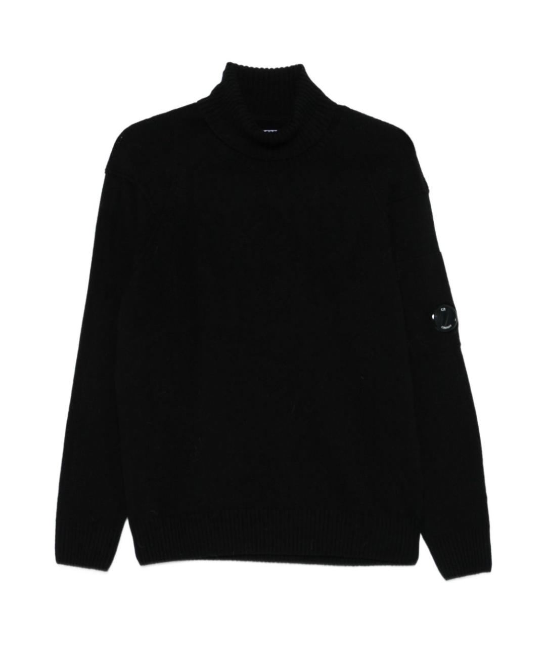 CP COMPANY Черный шерстяной джемпер / свитер, фото 1