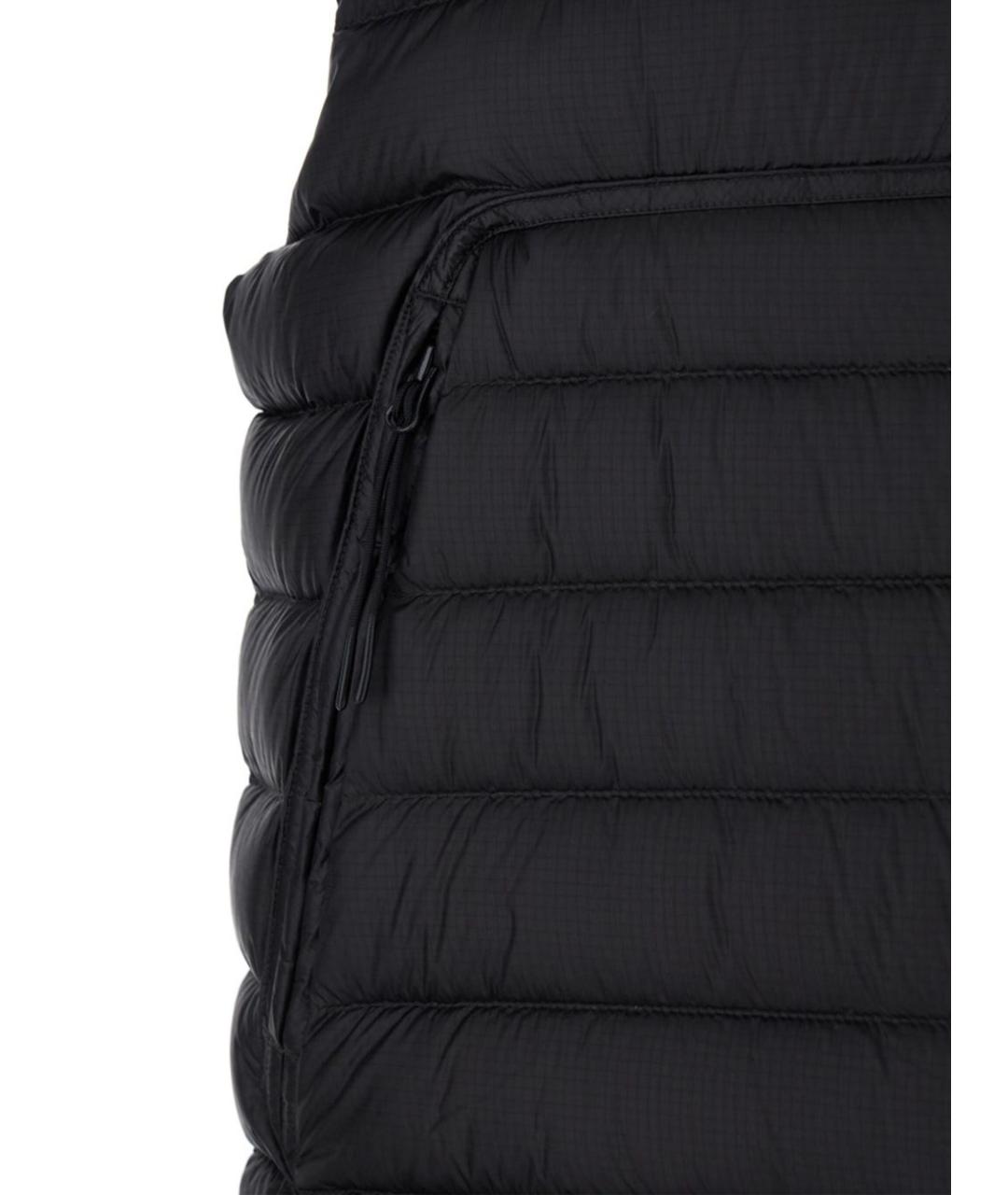 CP COMPANY Черный полиэстеровый жилет, фото 4