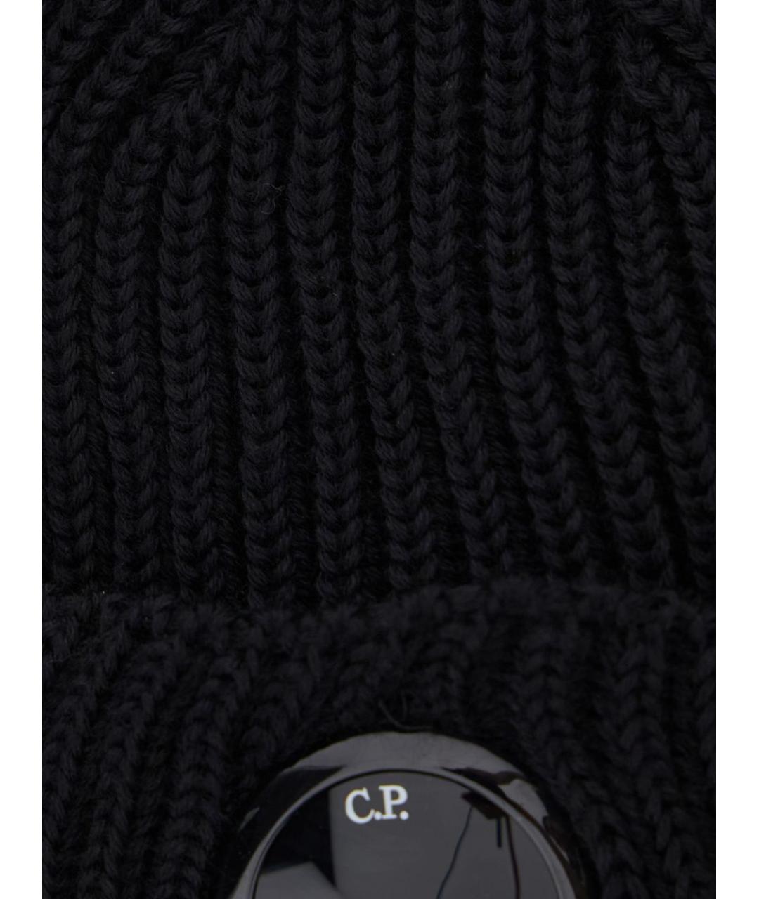 CP COMPANY Черная шерстяная шапка, фото 2