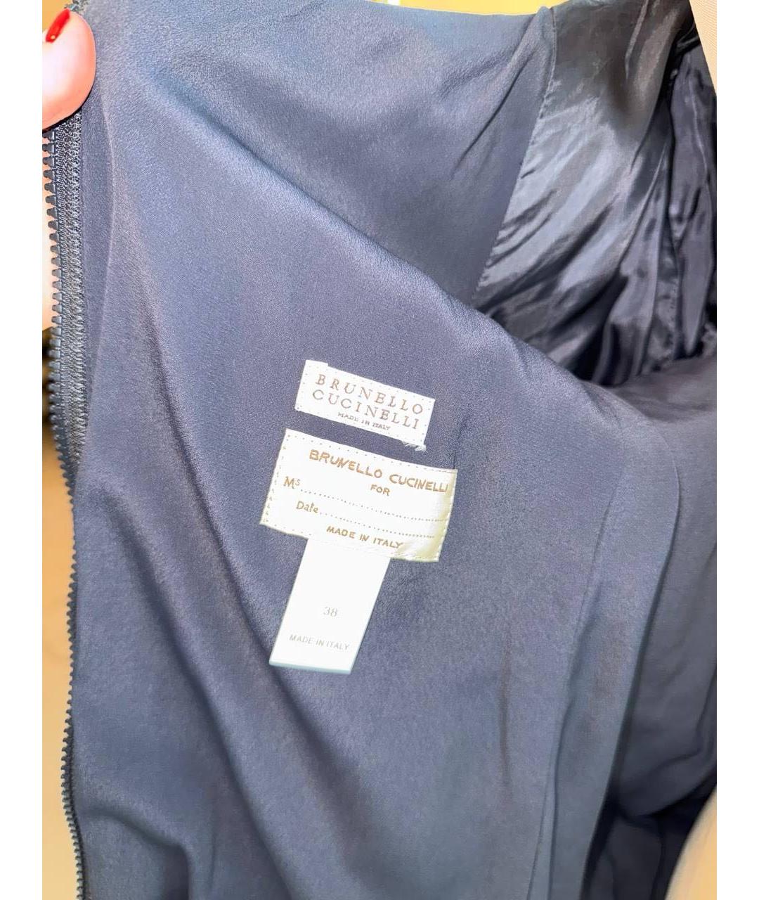 BRUNELLO CUCINELLI Кожаная куртка, фото 4