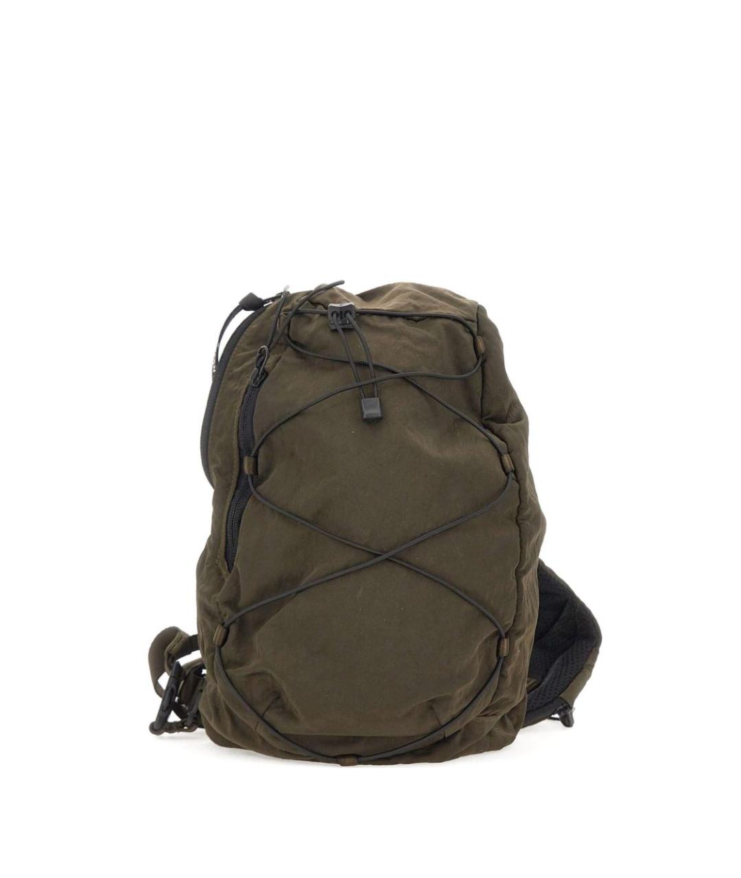 CP COMPANY Зеленый синтетический рюкзак, фото 1