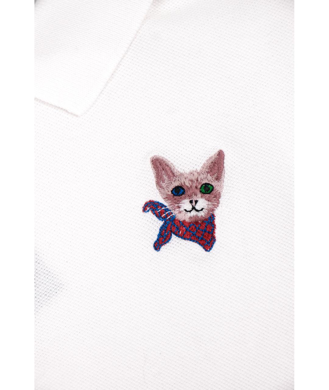 GUCCI KIDS Белый хлопковый детская футболка / топ, фото 4