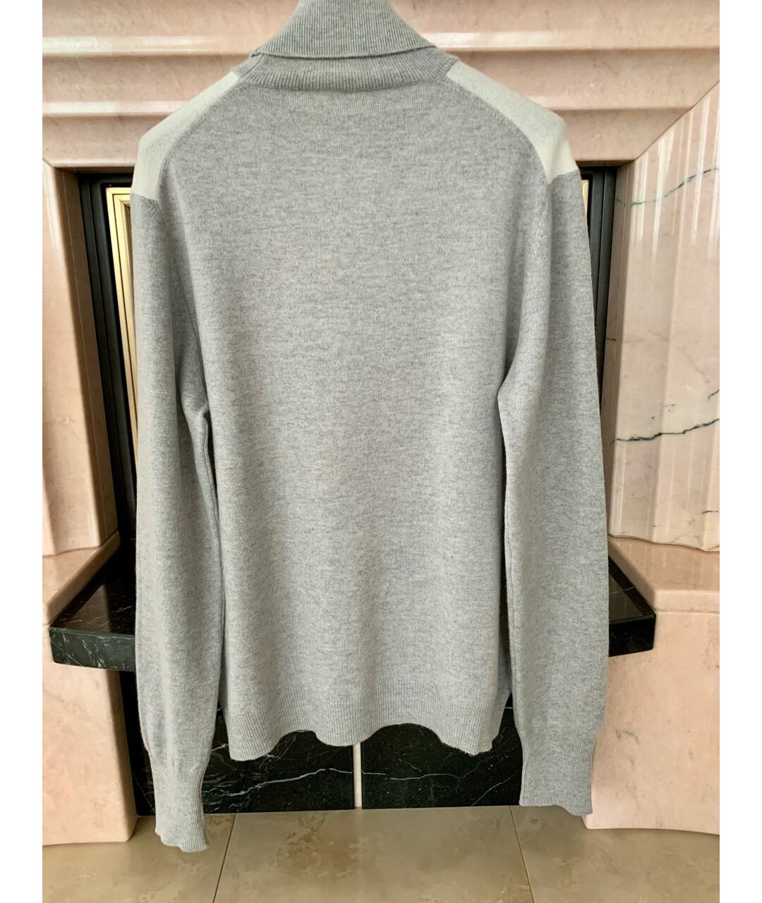 BALLANTYNE Серый кашемировый джемпер / свитер, фото 2