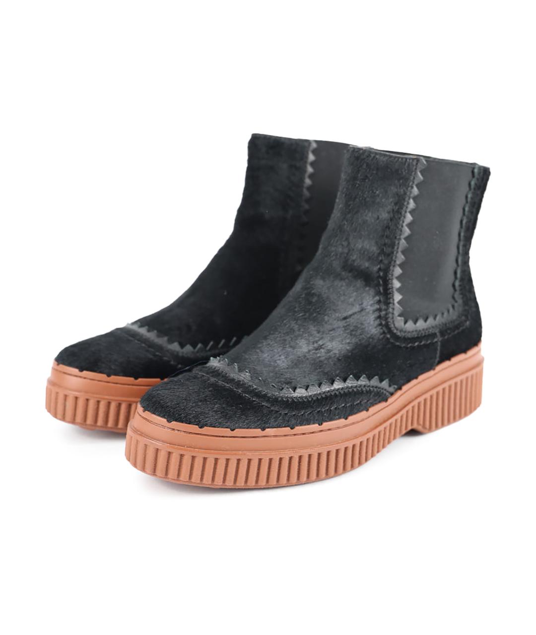 TOD'S Черные полусапоги, фото 3