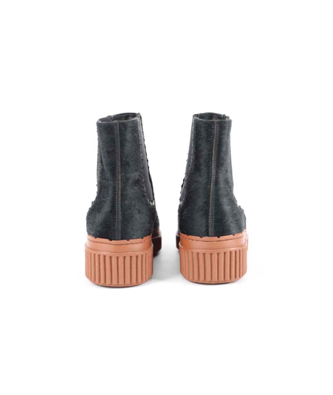 TOD'S Черные полусапоги, фото 4