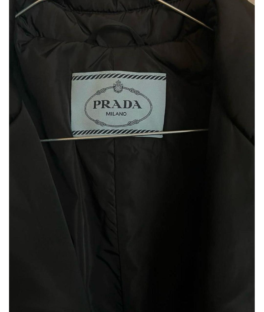 PRADA Черный пуховик, фото 5