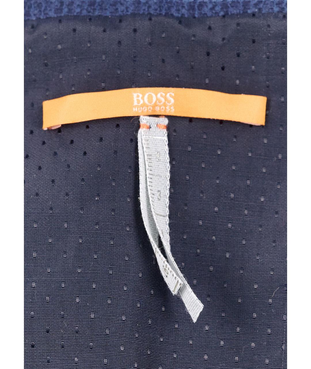 HUGO BOSS Синяя юбка мини, фото 3