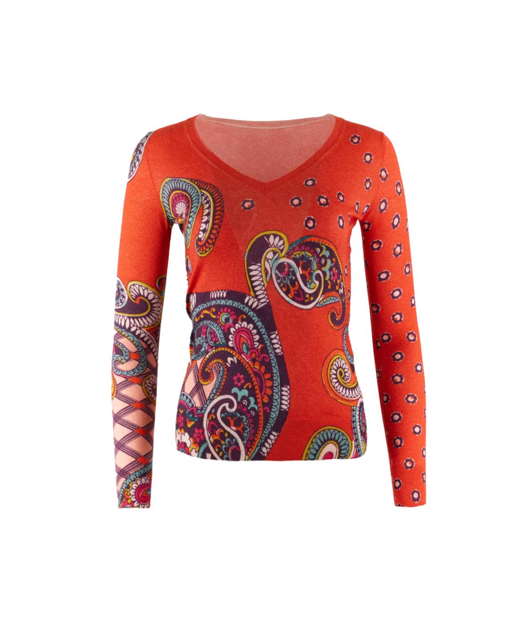ETRO Мульти шерстяной джемпер / свитер, фото 1