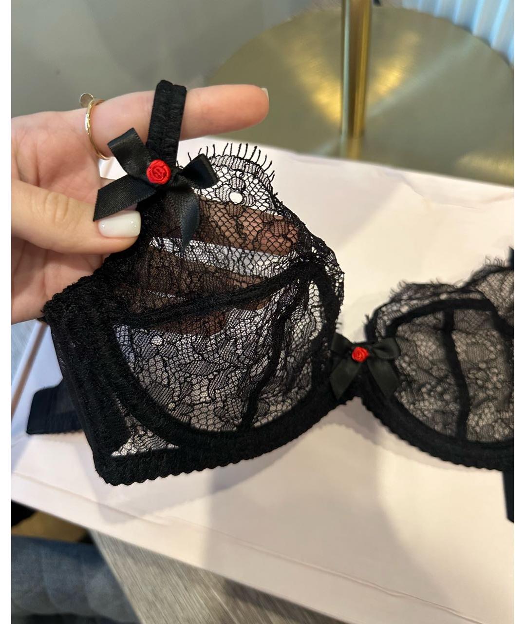 AGENT PROVOCATEUR Черный бюстгалтеры, фото 3