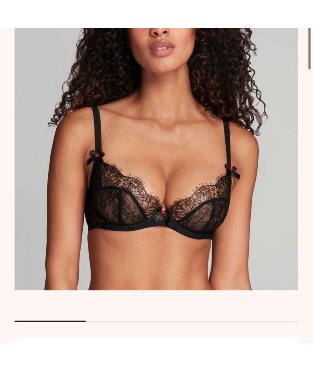 AGENT PROVOCATEUR Черный бюстгалтеры, фото 2