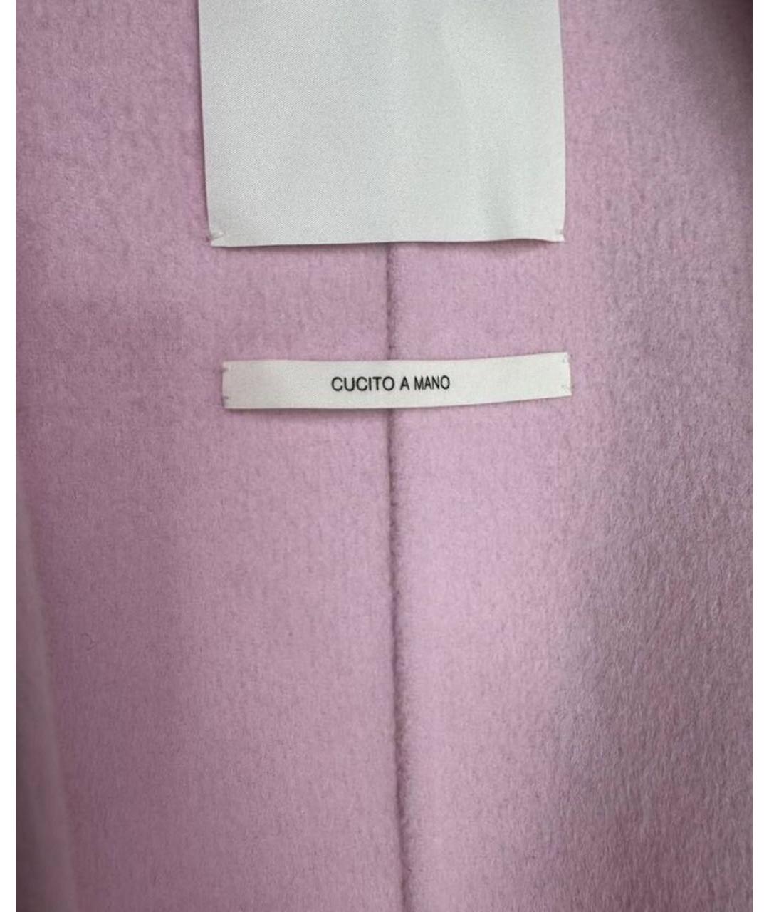 MAX MARA Розовое кашемировое пальто, фото 4
