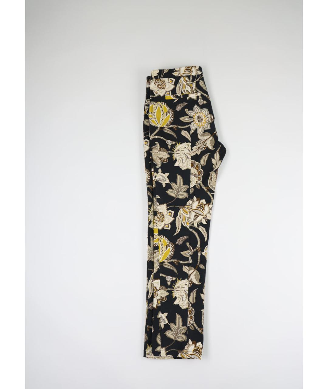 ETRO Мульти хлопковые прямые брюки, фото 2