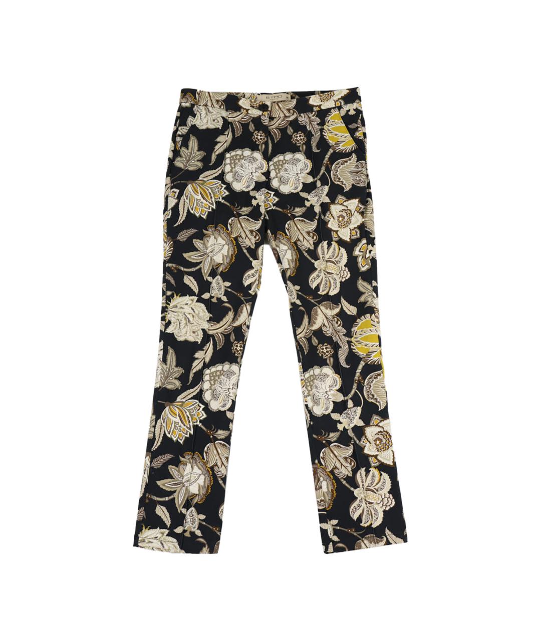 ETRO Мульти хлопковые прямые брюки, фото 1