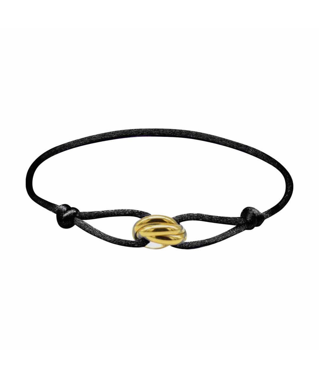 CARTIER Черный браслет из желтого золота, фото 1