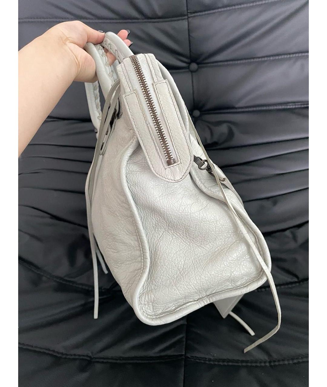 BALENCIAGA Кожаная сумка тоут, фото 6
