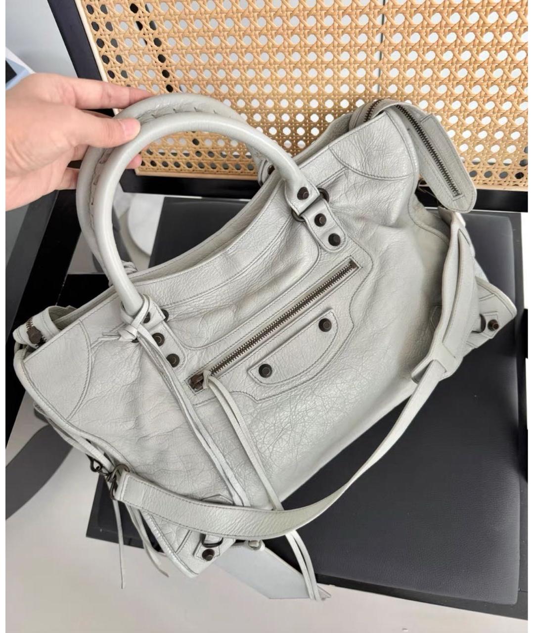BALENCIAGA Кожаная сумка тоут, фото 2