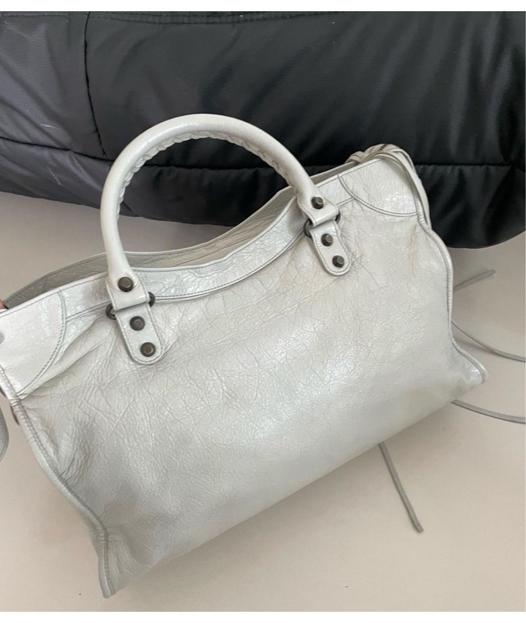 BALENCIAGA Кожаная сумка тоут, фото 3