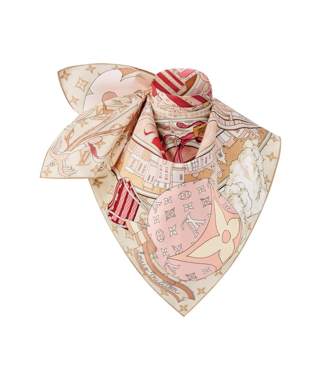 LOUIS VUITTON Мульти платок, фото 2