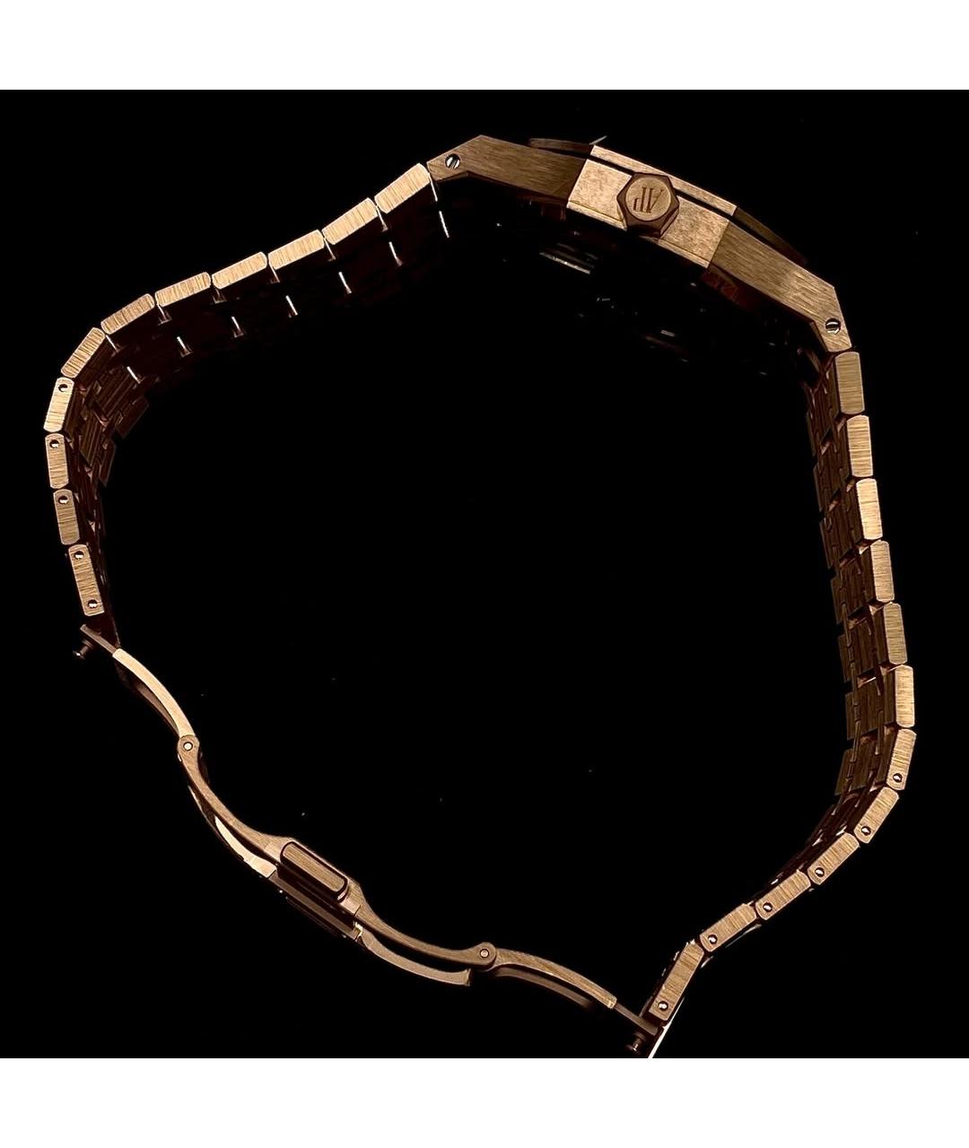 Audemars Piguet Черные часы из розового золота, фото 6