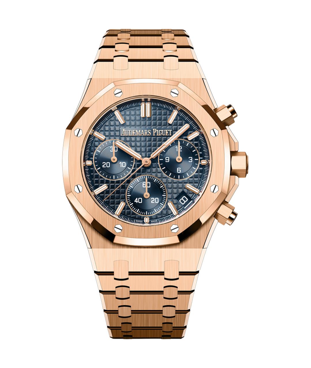Audemars Piguet Синие часы из розового золота, фото 1