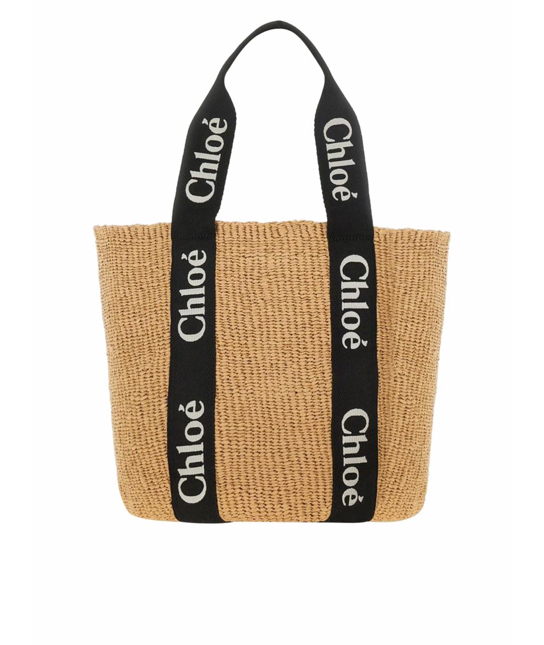CHLOE Бежевая сумка тоут, фото 1