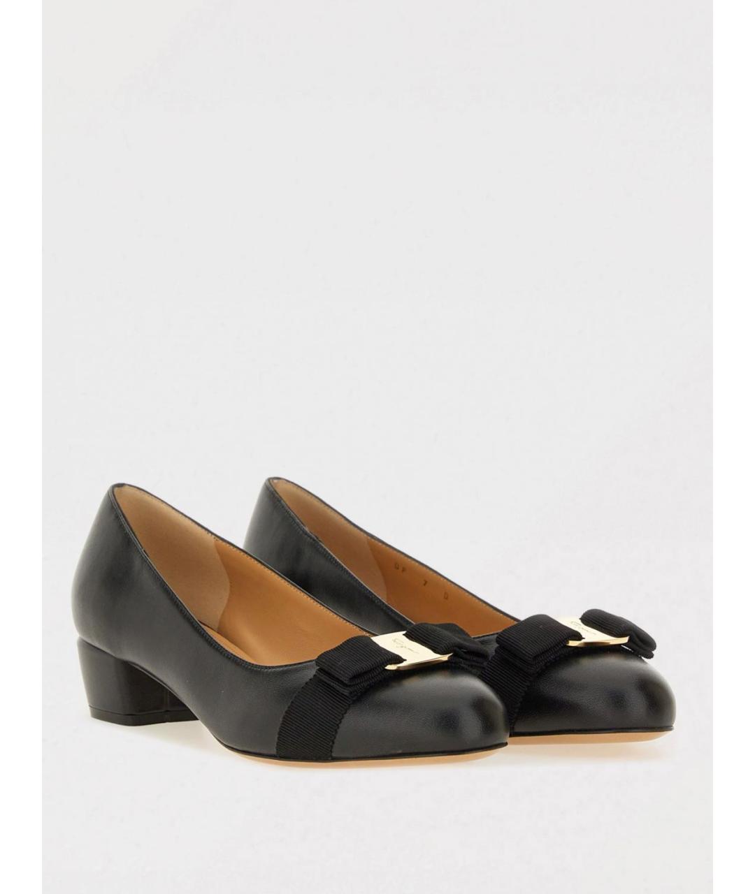 FERRAGAMO Черные туфли, фото 2