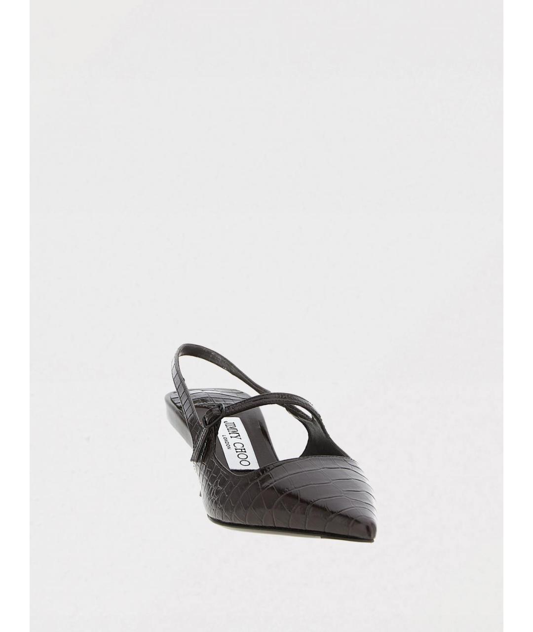 JIMMY CHOO Коричневые туфли, фото 2