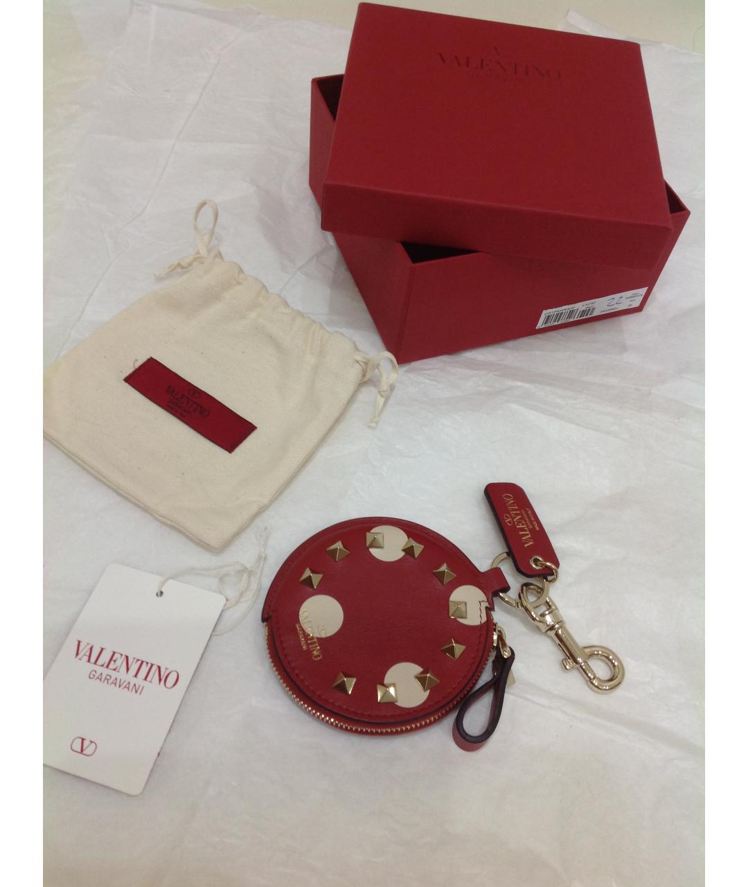 VALENTINO Красная ключница, фото 2